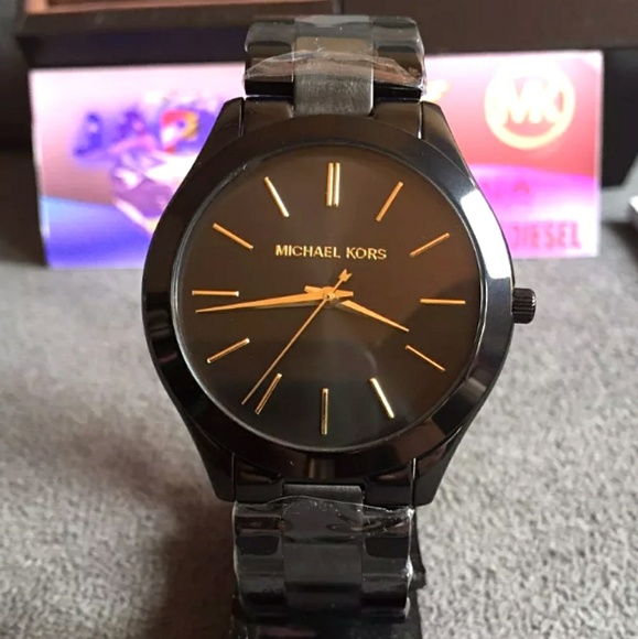 Michael Kors Accessories - Brand new Michael Kors ladies Runway black watch